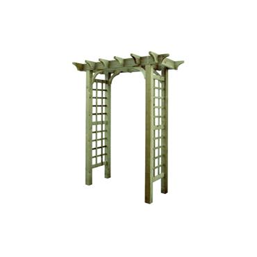 garden woodford timber arch duty heavy